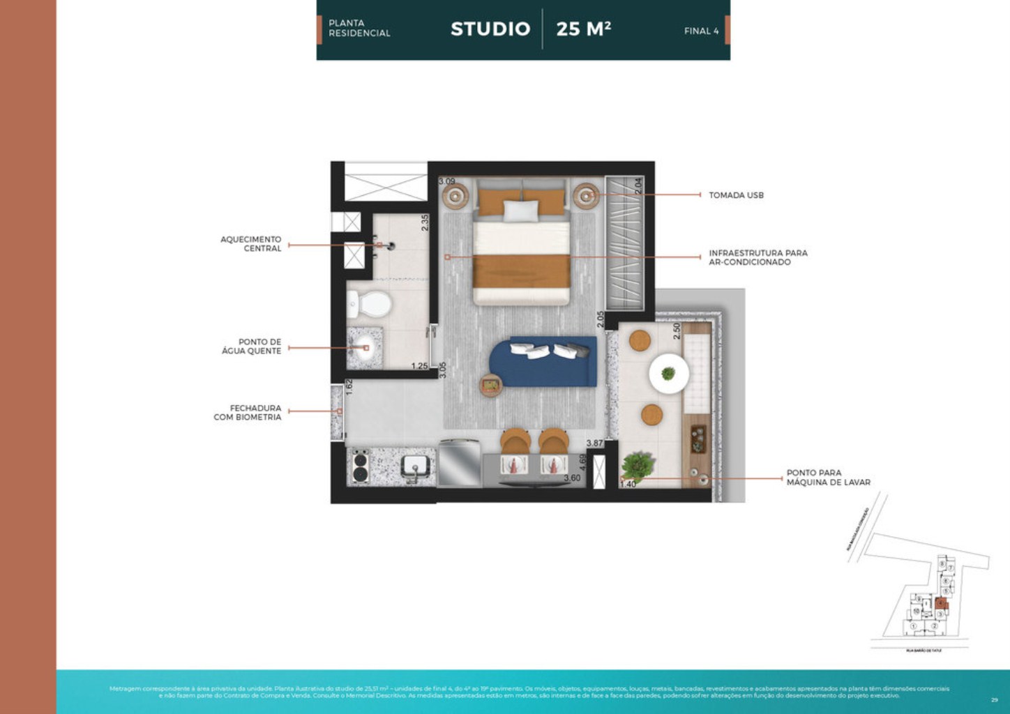 Apartamento, 1 quarto, 24 m² - Foto 22