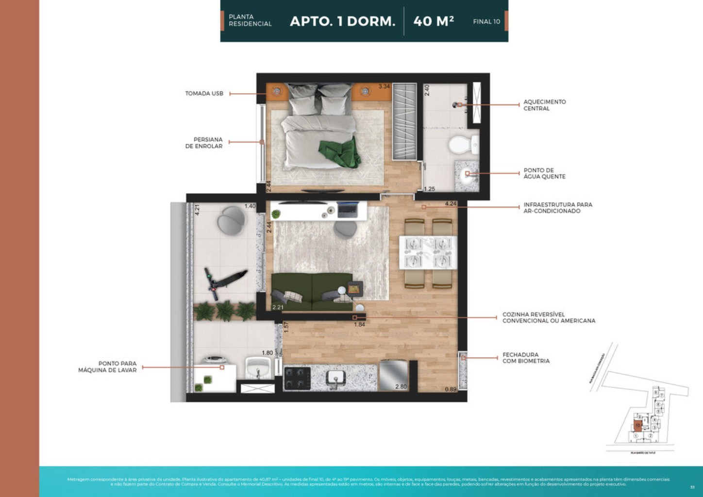 Apartamento, 1 quarto, 24 m² - Foto 30