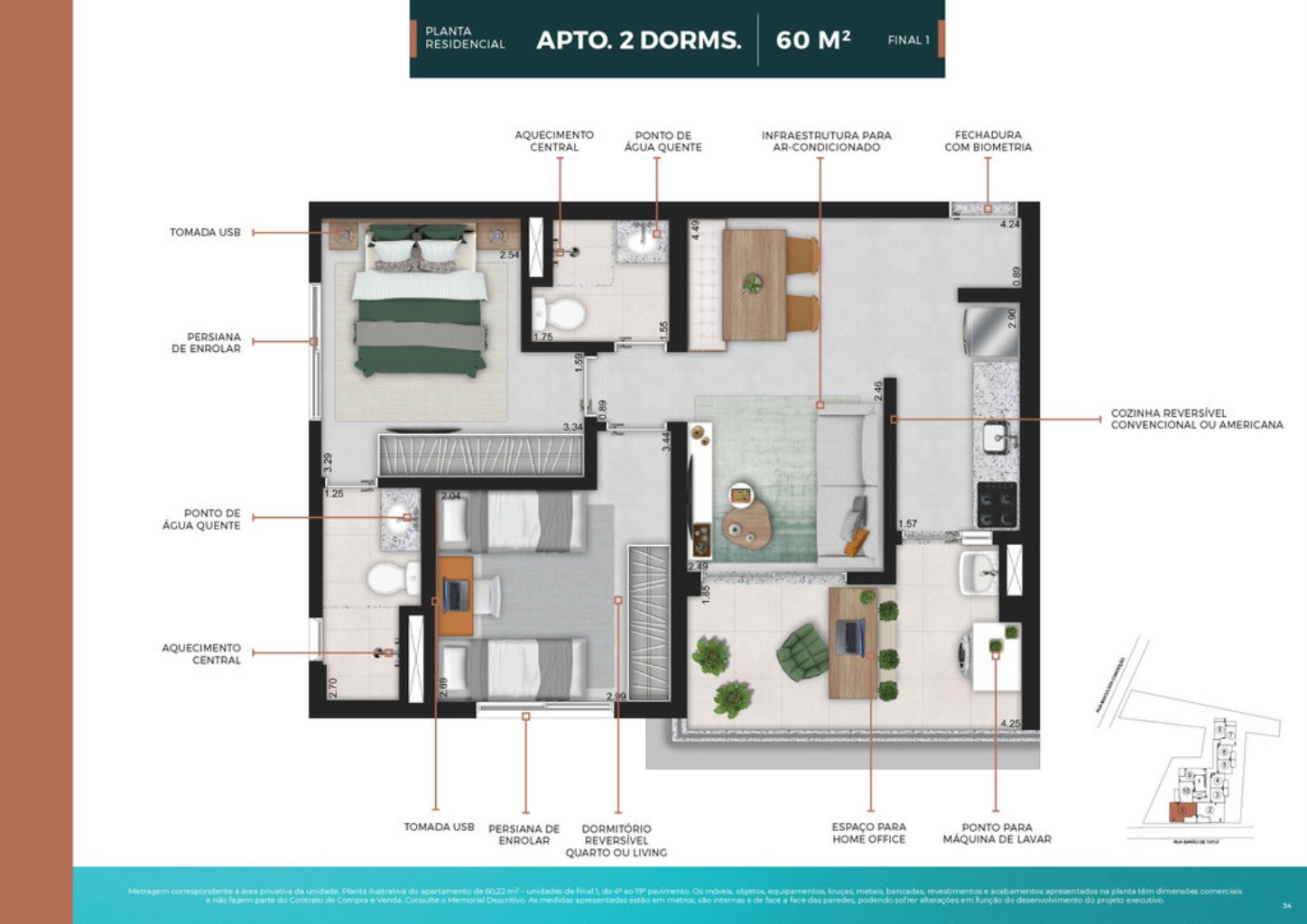 Apartamento, 1 quarto, 24 m² - Foto 31