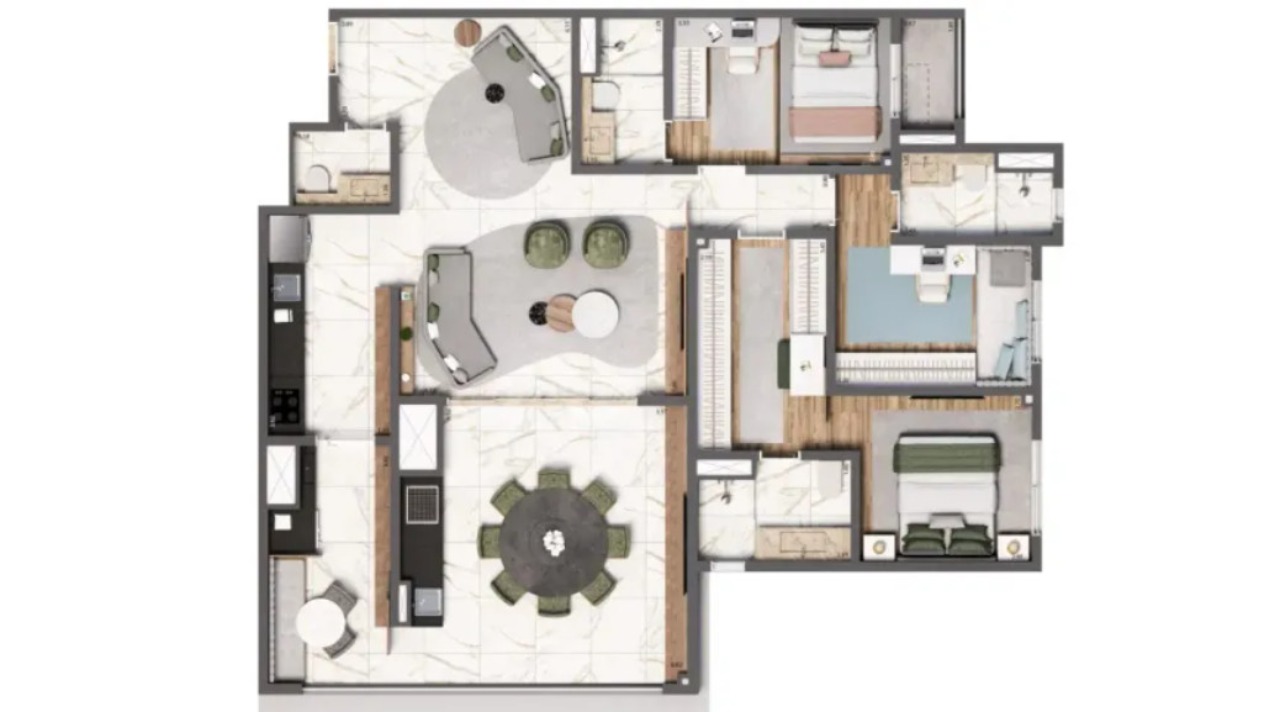 Apartamento, 3 quartos, 123 m² - Foto 14