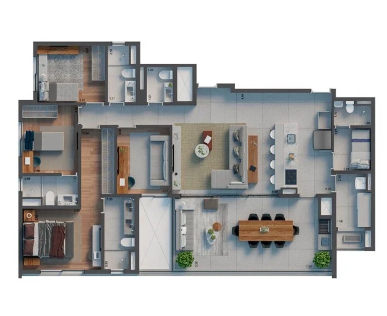 Apartamento, 4 quartos, 150 m² - Foto 26