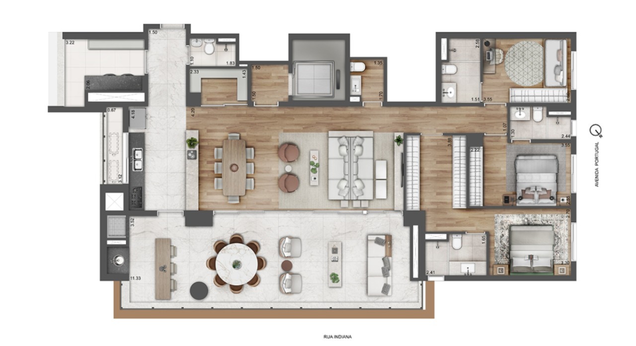 Apartamento, 4 quartos, 210 m² - Foto 13