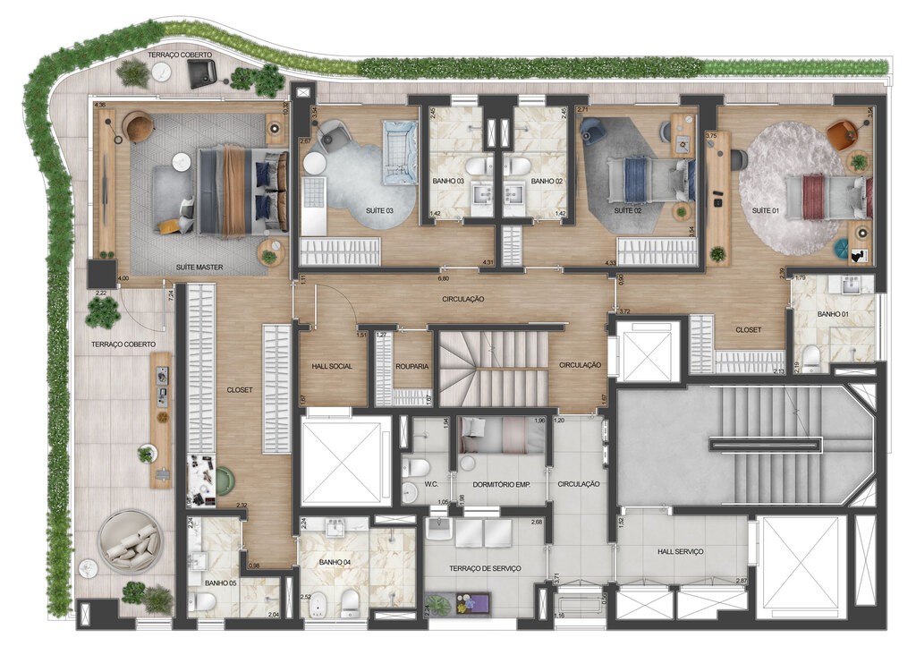 Apartamento, 3 quartos, 201 m² - Foto 25
