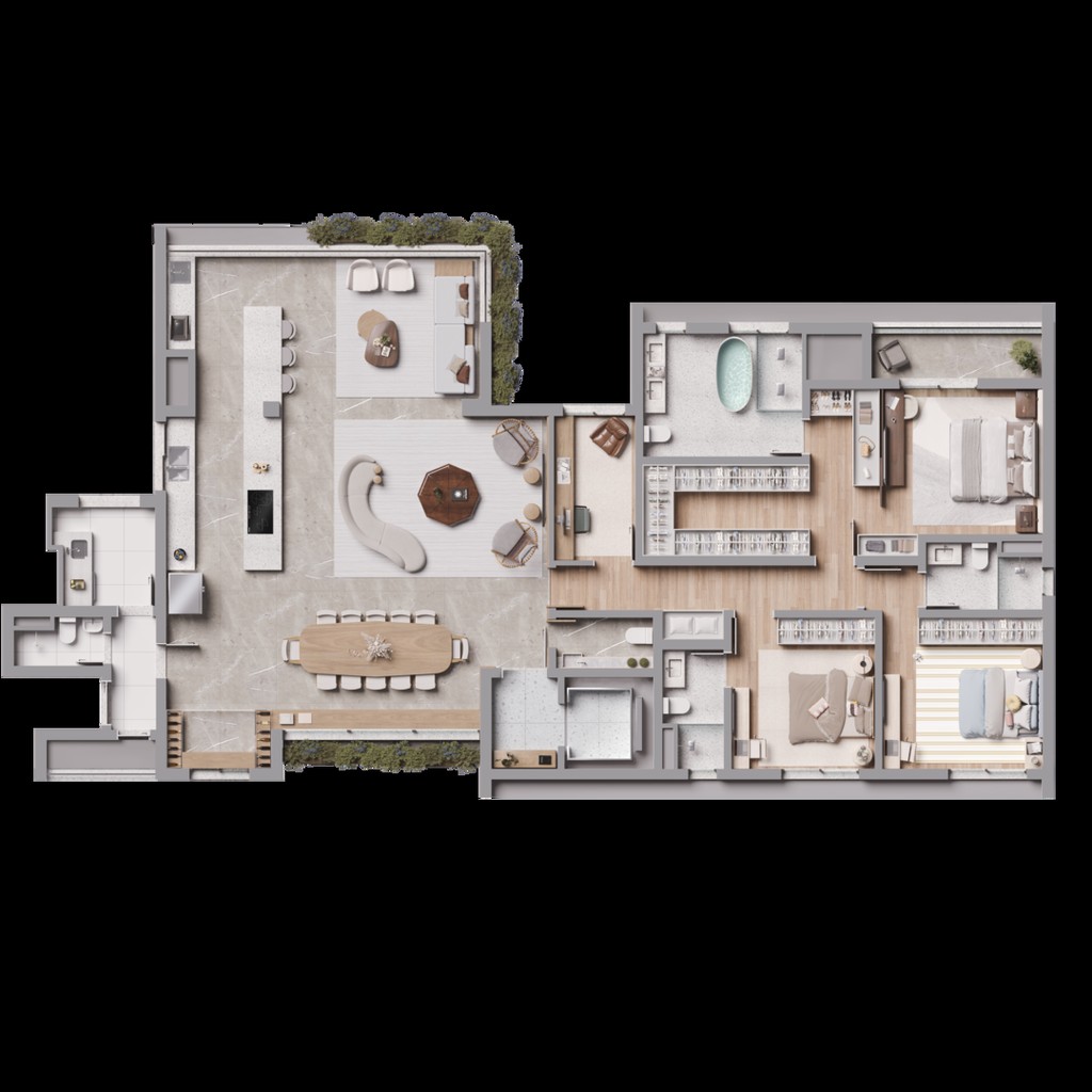 Apartamento, 4 quartos, 243 m² - Foto 24