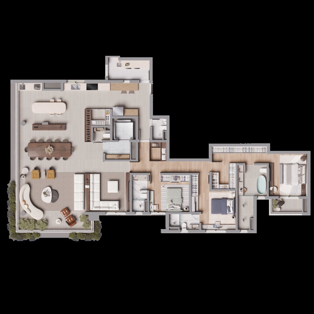 Apartamento, 4 quartos, 277 m² - Foto 26