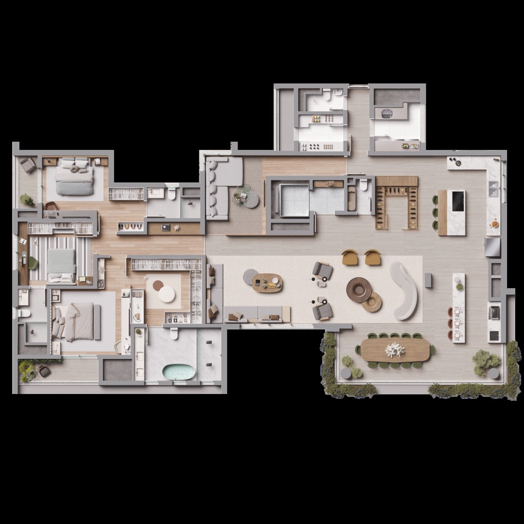 Apartamento, 4 quartos, 243 m² - Foto 28
