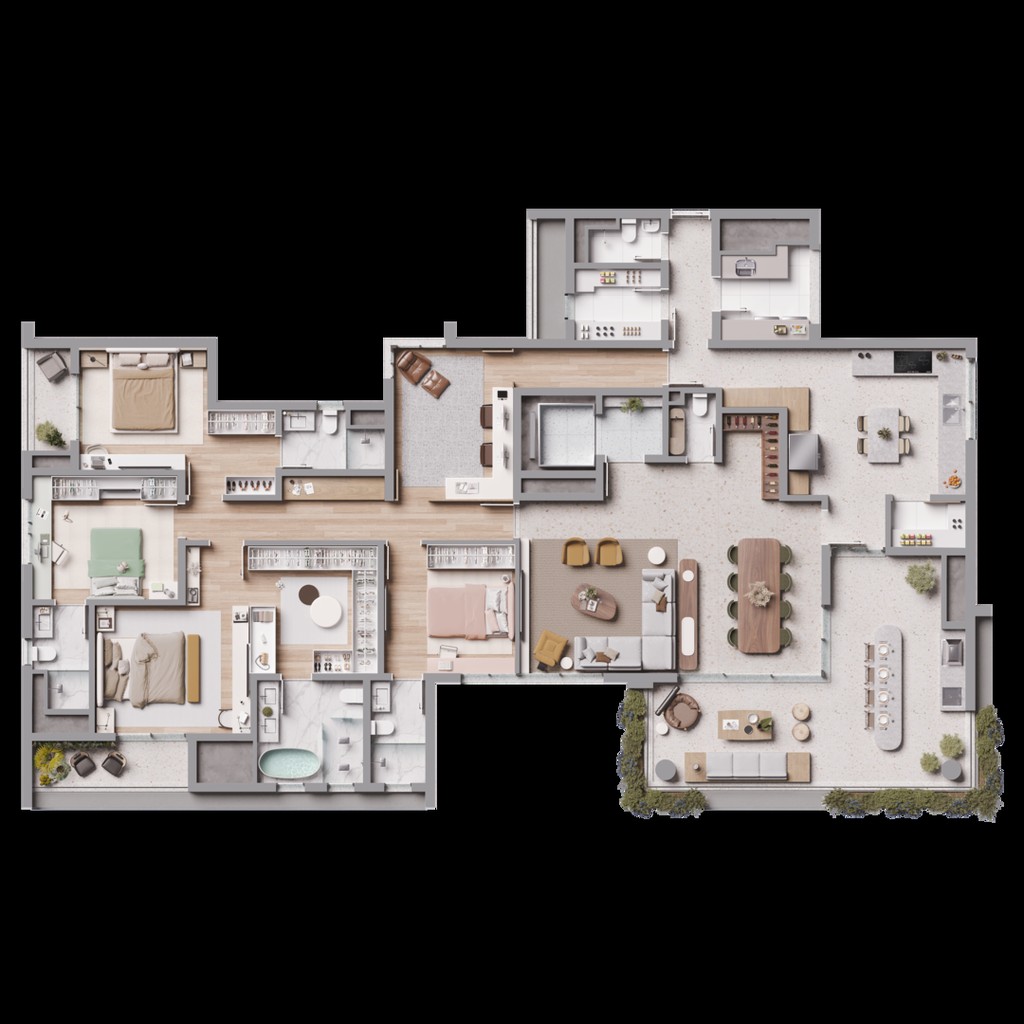 Apartamento, 4 quartos, 277 m² - Foto 27