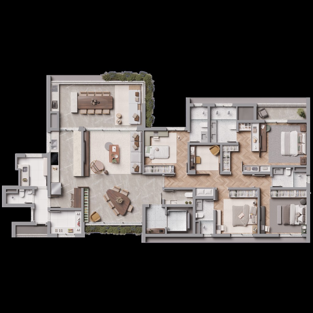 Apartamento, 4 quartos, 243 m² - Foto 23