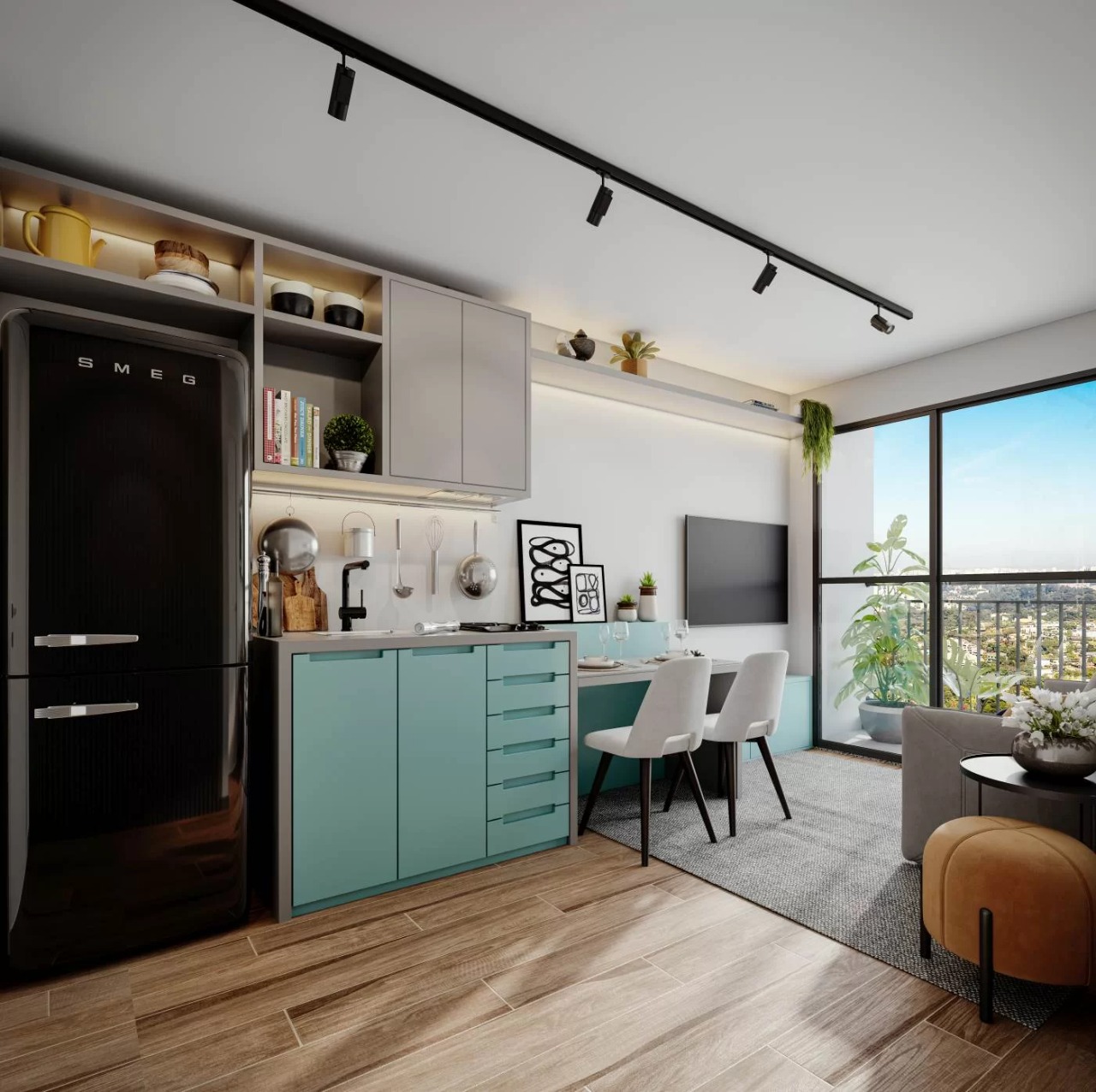 Apartamento, 1 quarto, 40 m² - Foto 2