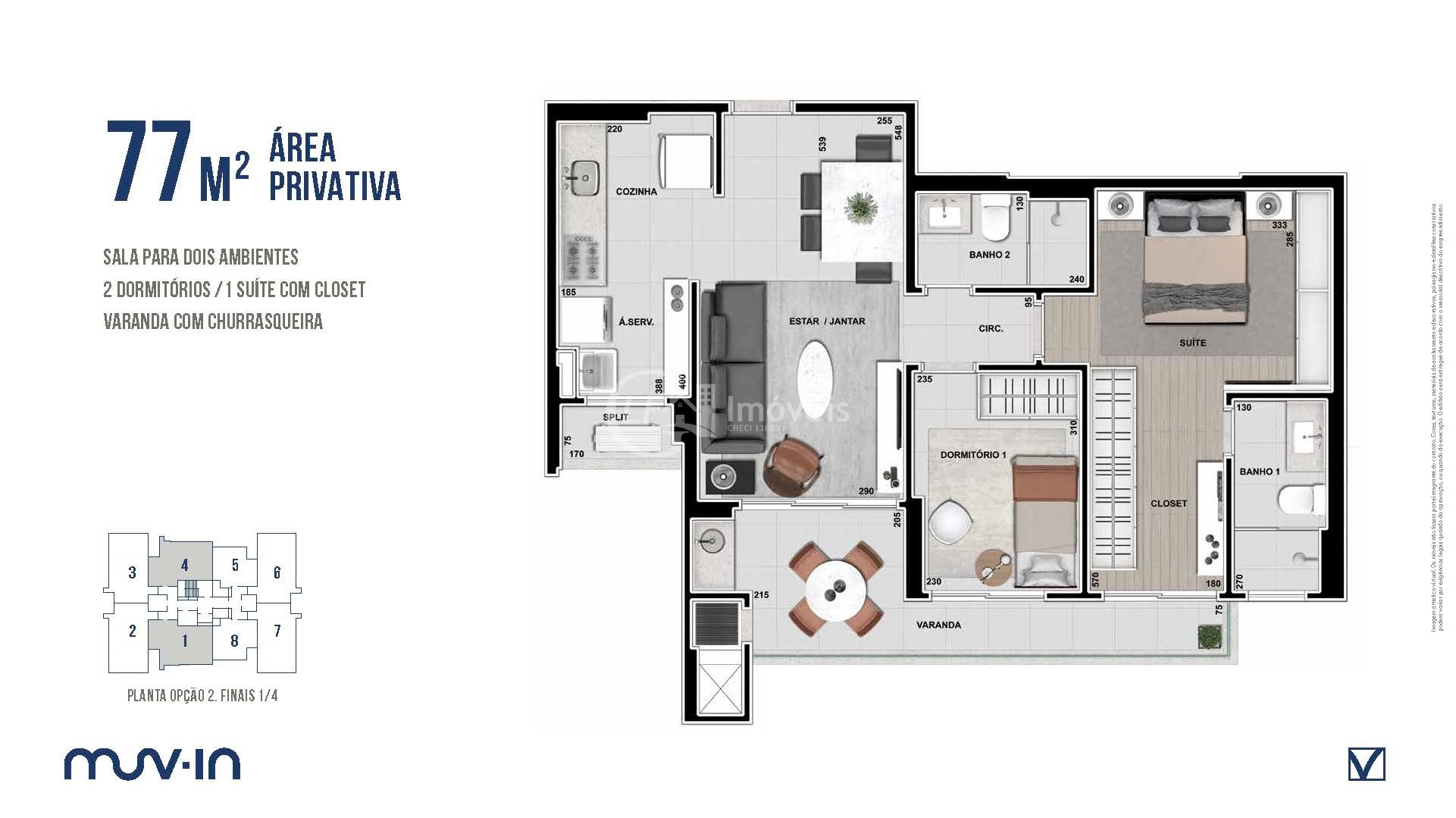 MUV.IN - Apto Novo - foto 53