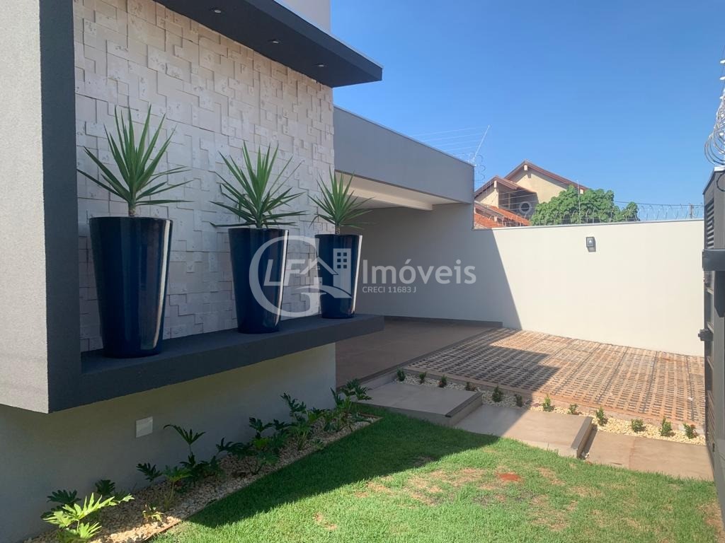 Venda de casa impecável em campo grande-ms, bairro parque re