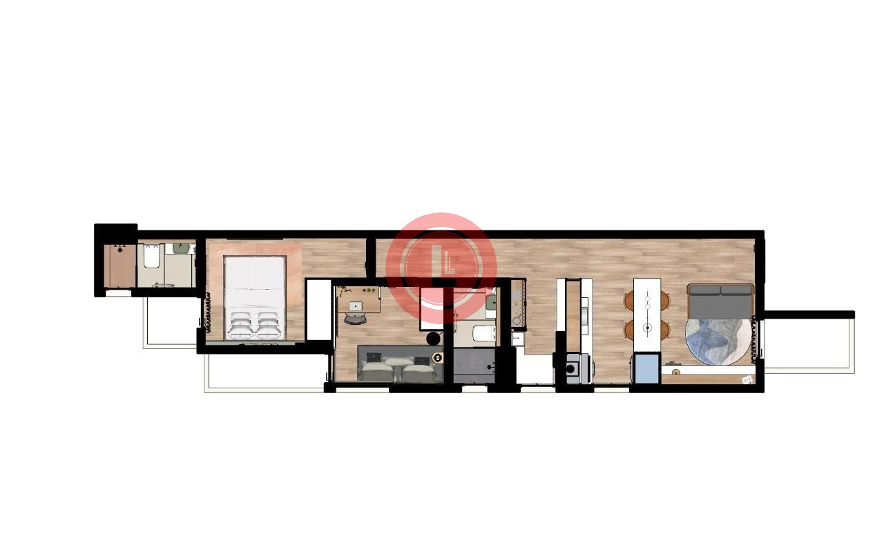 Apartamento, 2 quartos, 50 m² - Foto 8