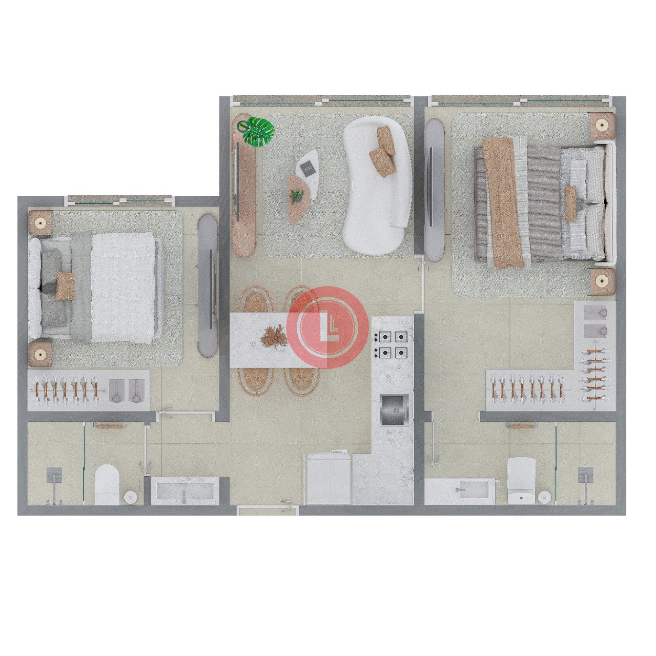 Apartamento, 2 quartos, 48 m² - Foto 15