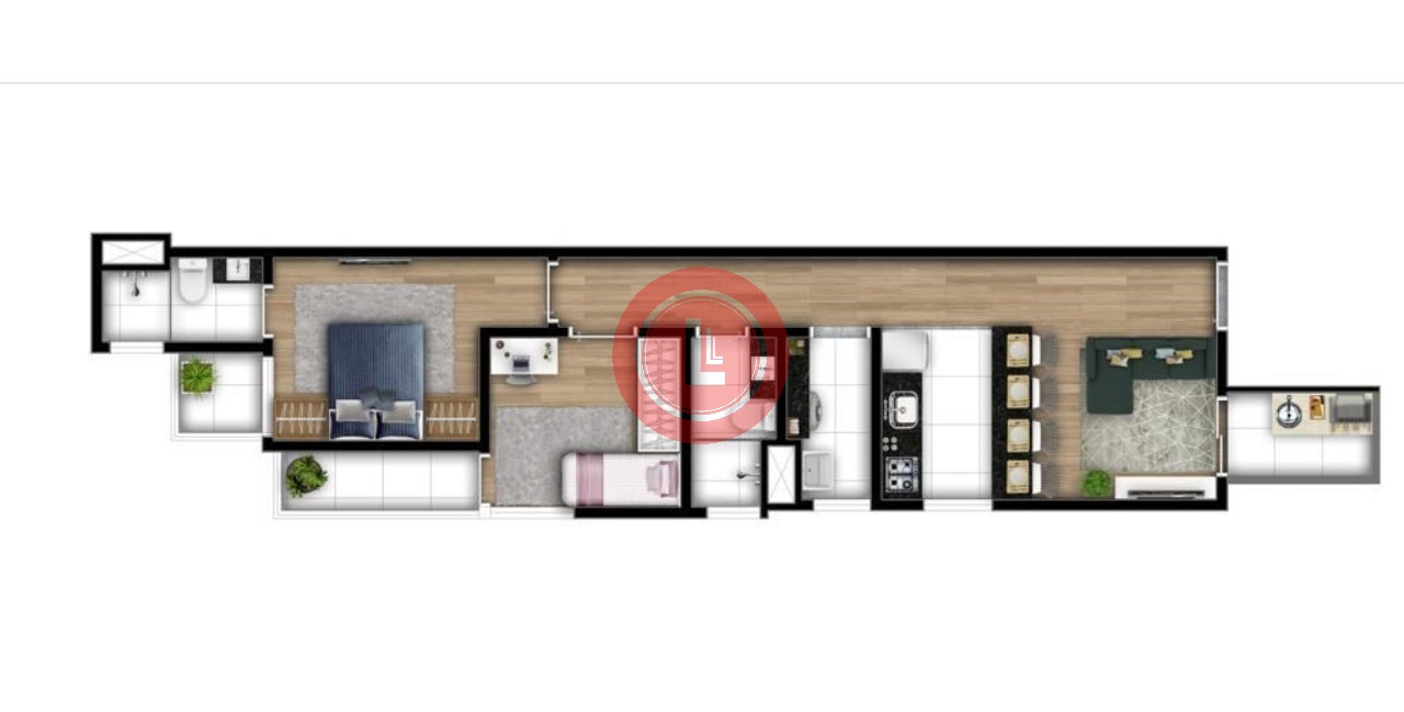 Apartamento, 2 quartos, 50 m² - Foto 7