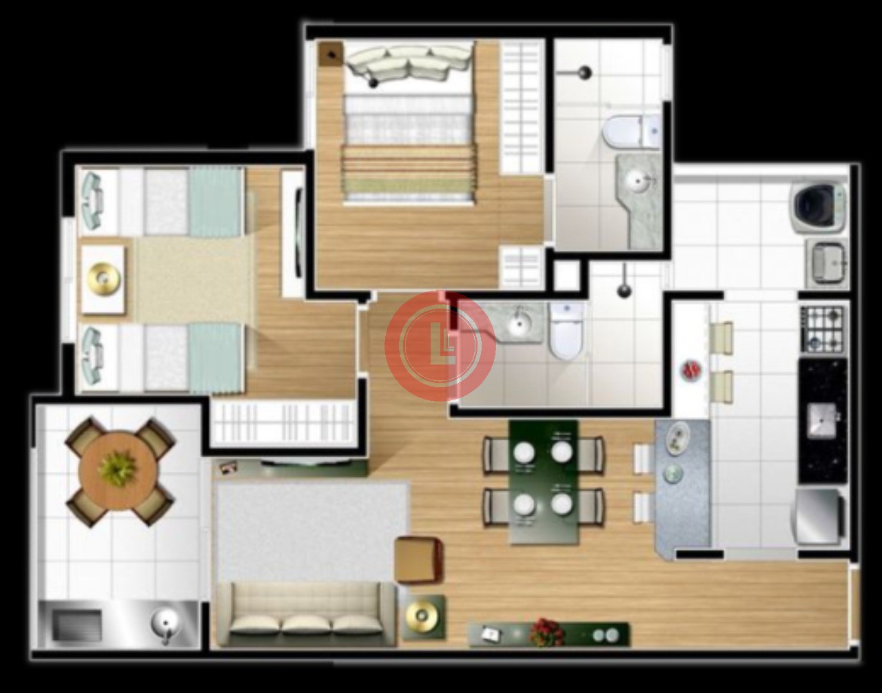 Apartamento, 2 quartos, 62 m² - Foto 5