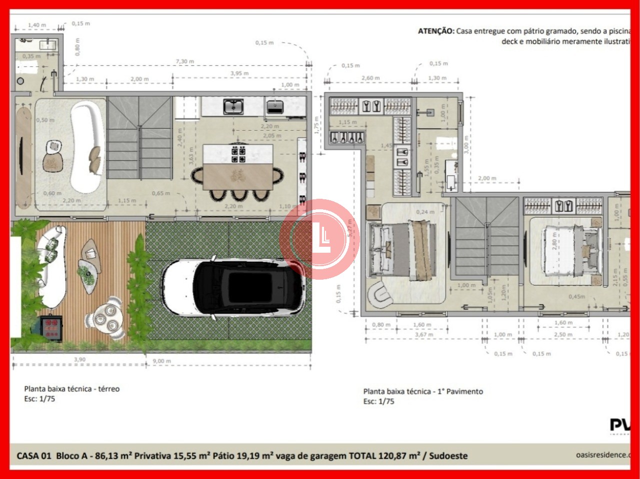 Casa, 2 quartos, 101 m² - Foto 3
