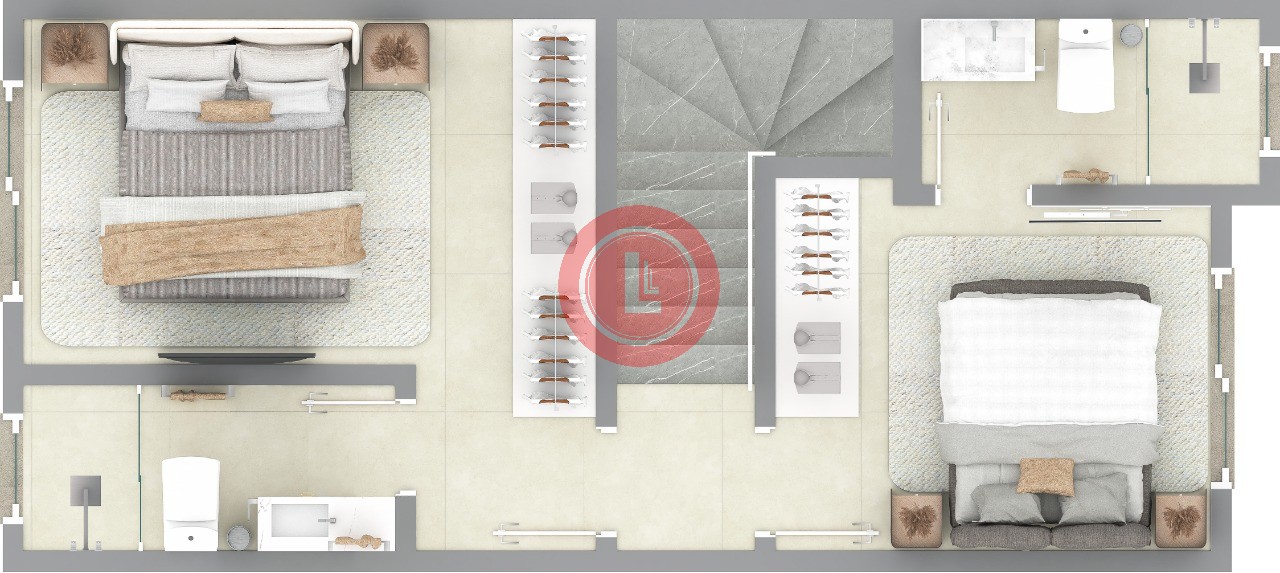 Casa, 2 quartos, 87 m² - Foto 21
