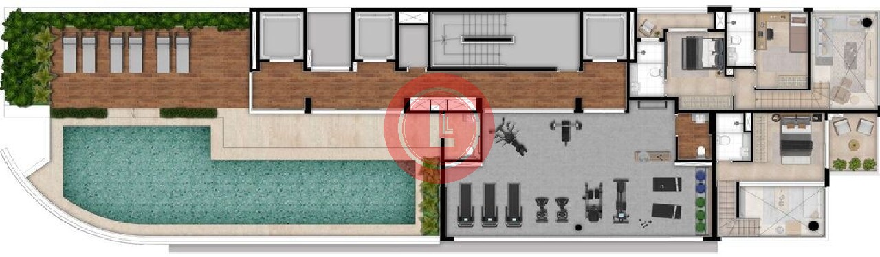 Apartamento, 1 quarto, 45 m² - Foto 28
