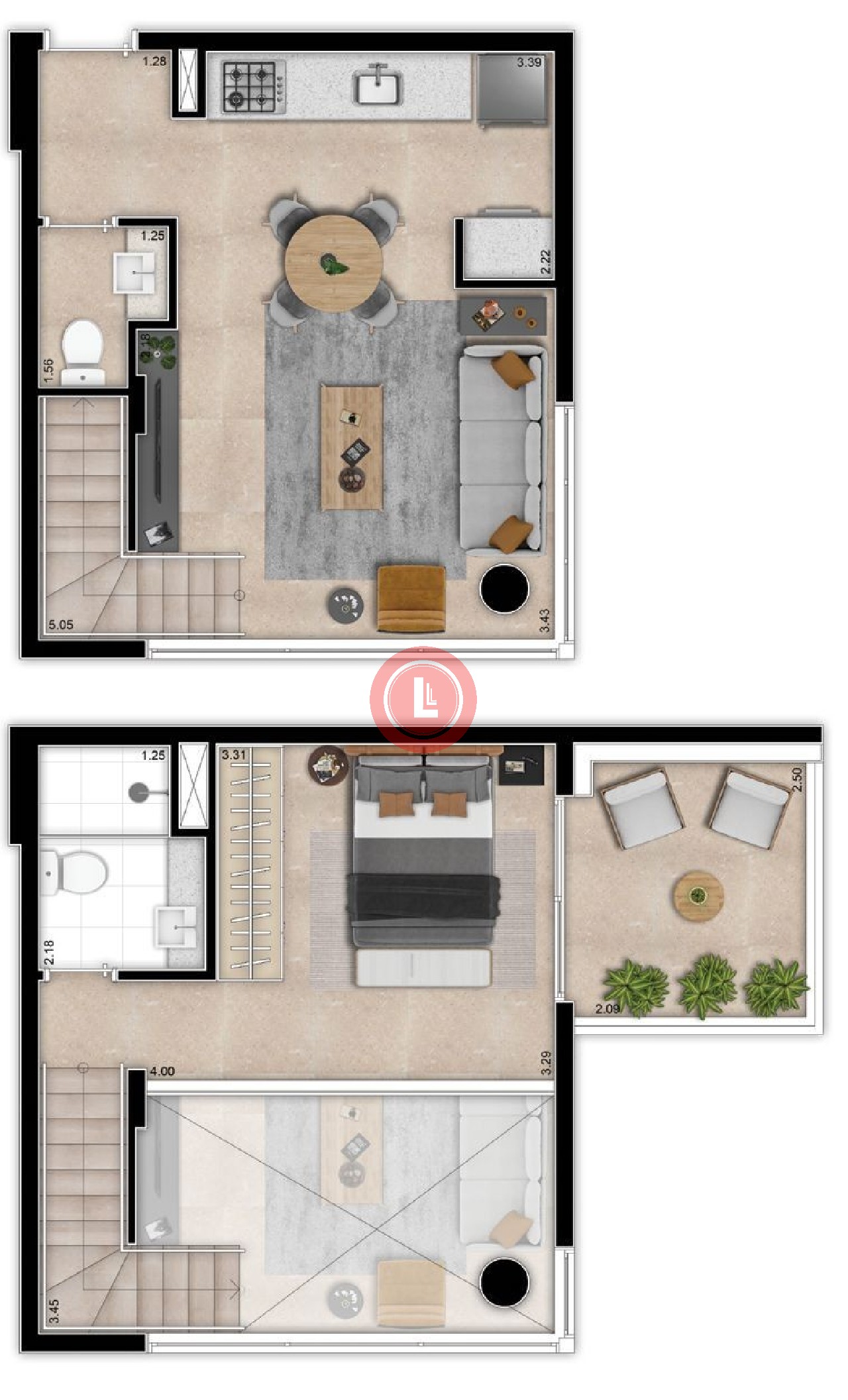Apartamento, 1 quarto, 45 m² - Foto 32