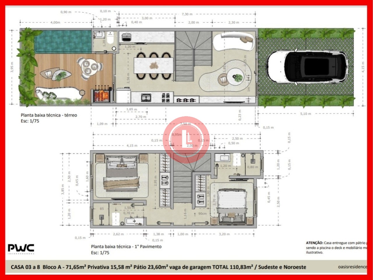 Casa, 2 quartos, 87 m² - Foto 3