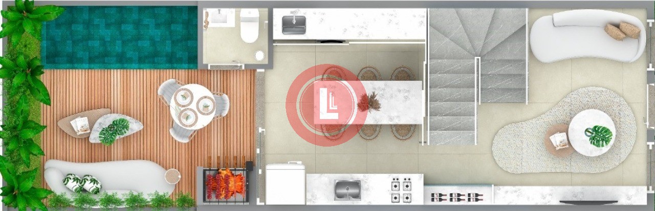 Casa, 2 quartos, 87 m² - Foto 6