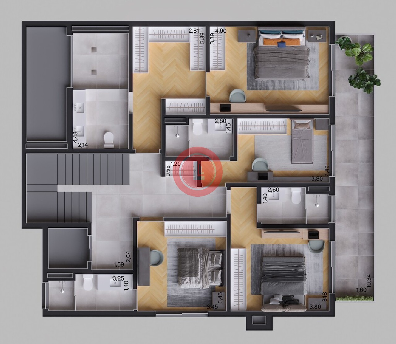 Casa, 4 quartos - Foto 17