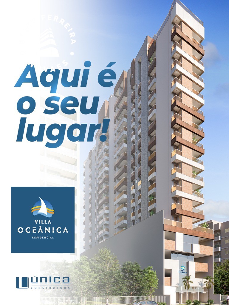 **** ÚLTIMAS UNIDADES **** Conheças as unidades do Villa Oceânica Residencial! O Villa Oceânica Residencial será dividido em quatro colunas, com uni