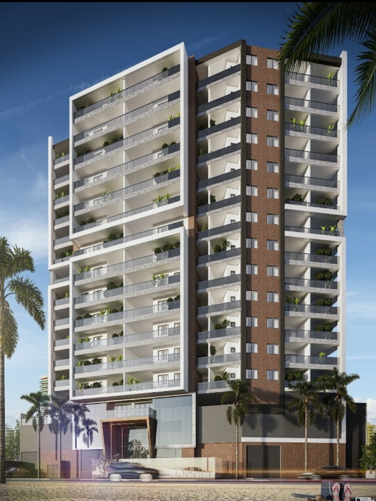 Apartamento com com 3 quartos e 2 suítes financiamento próprio no Edifico Art Life a venda na praia da cerca