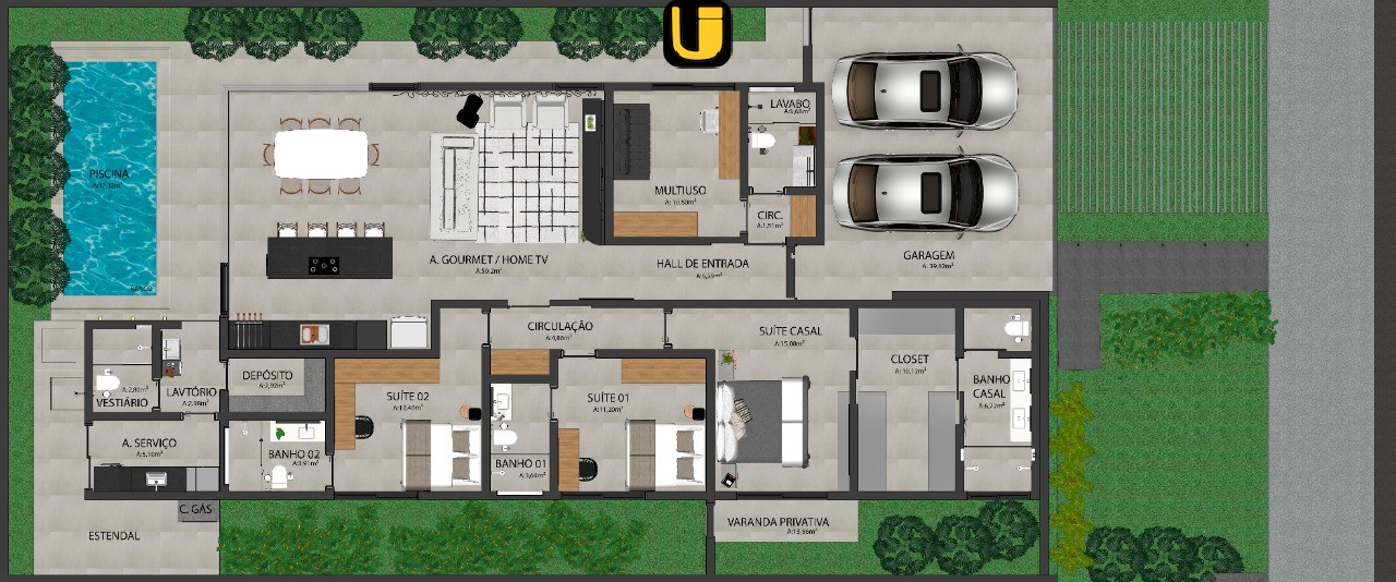 Casa, 4 quartos, 200 m² - Foto 18