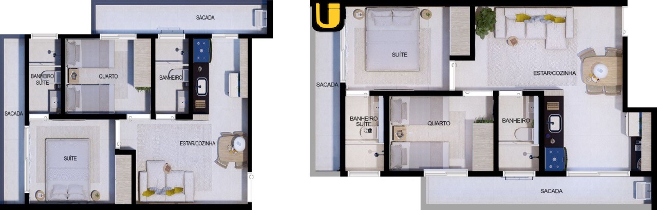 Apartamento, 2 quartos, 53 m² - Foto 6