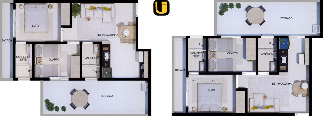 Apartamento, 2 quartos, 53 m² - Foto 8