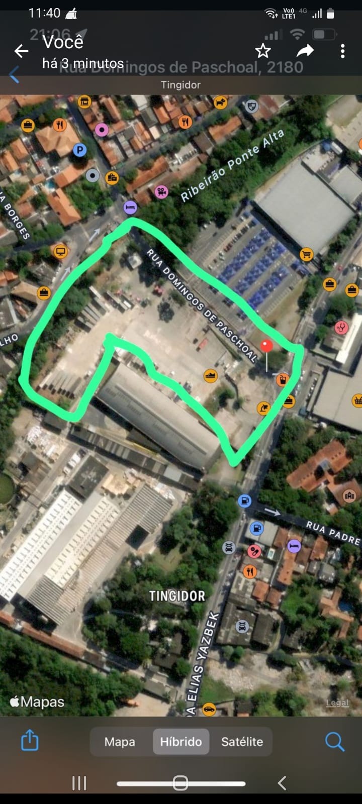 Vendo área comercial perfeitamente localizada e com enorme potencial de investimento!