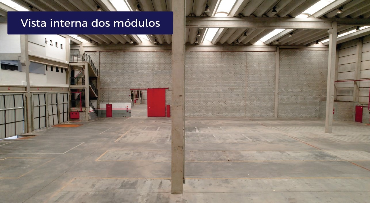 Galpão comercial para locação com 14 vagas de garagem e 1.38