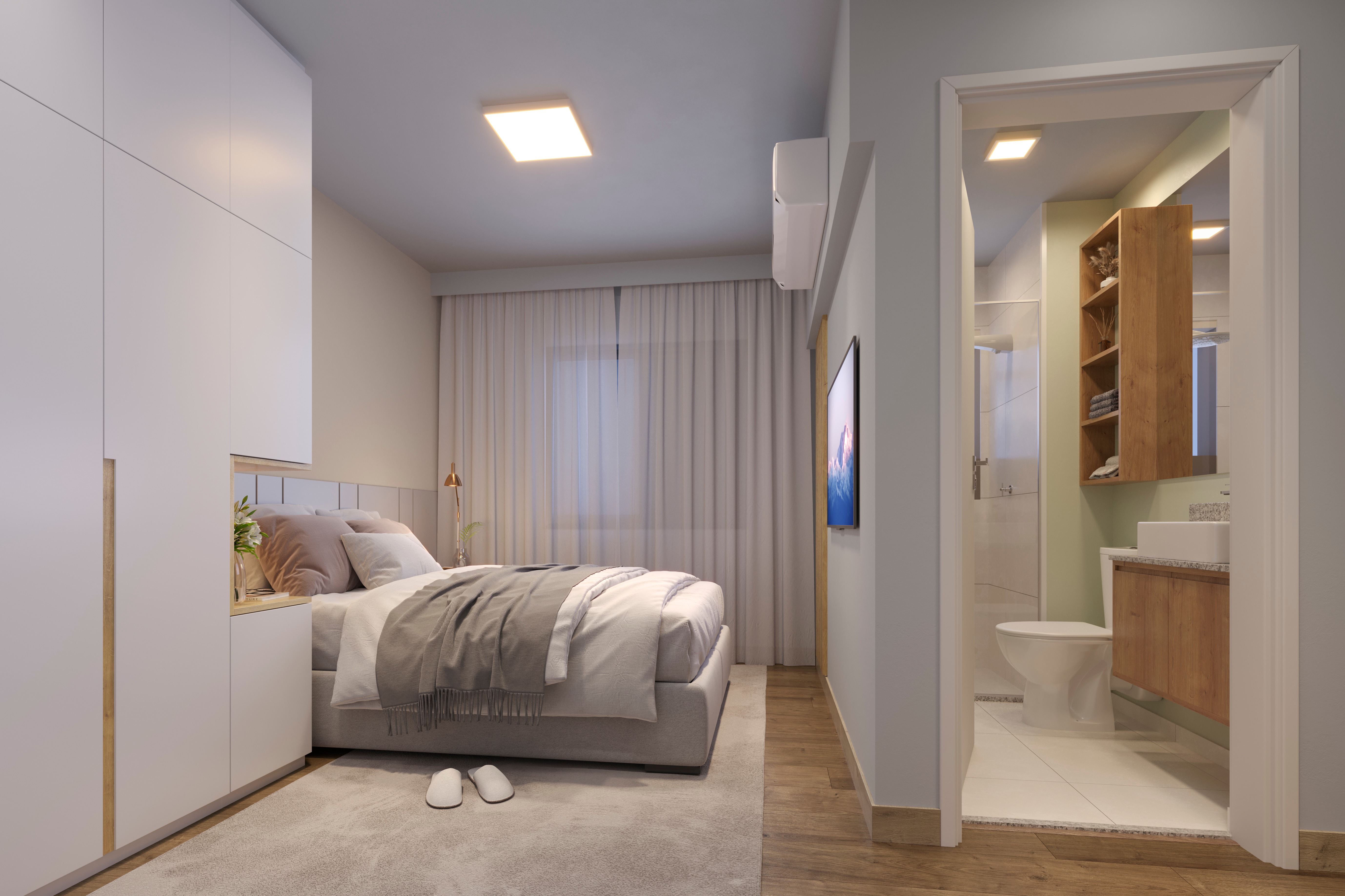 Apartamento, 2 quartos, 48 m² - Foto 3