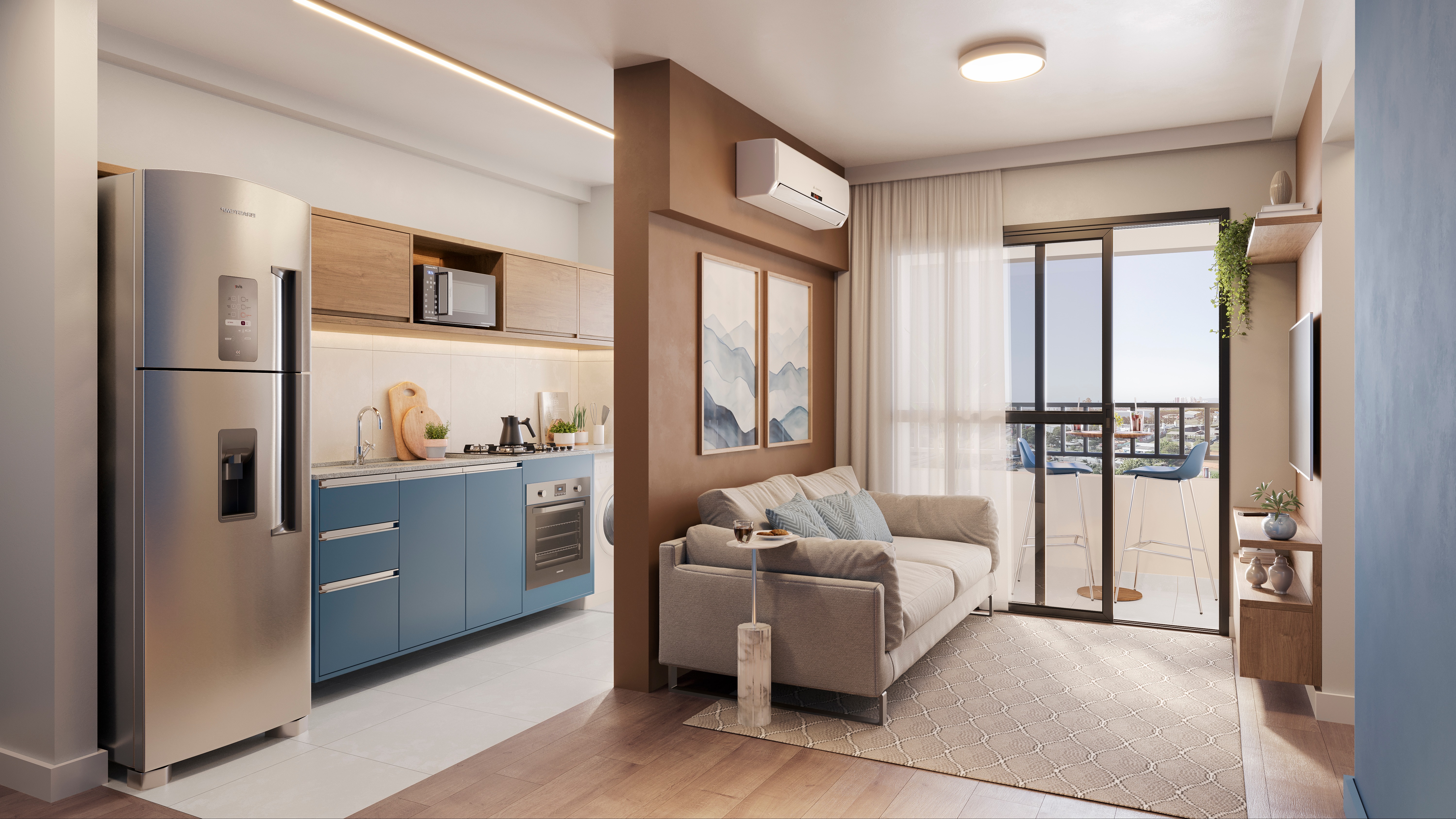 Apartamento, 2 quartos, 48 m² - Foto 1