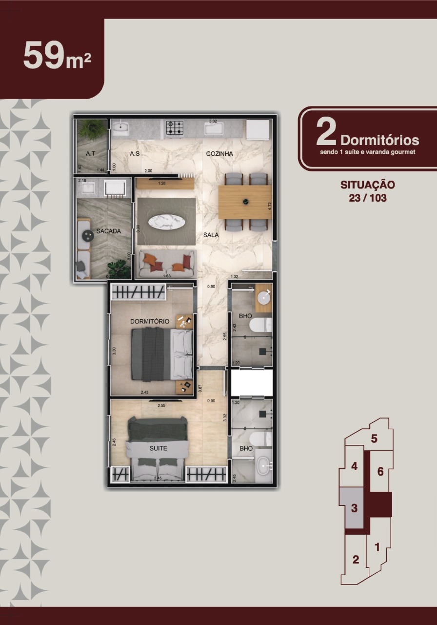 Apartamento, 2 quartos, 79 m² - Foto 22