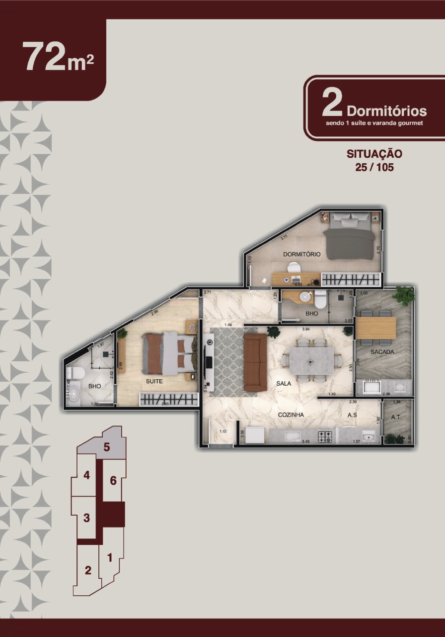 Apartamento, 2 quartos, 79 m² - Foto 24