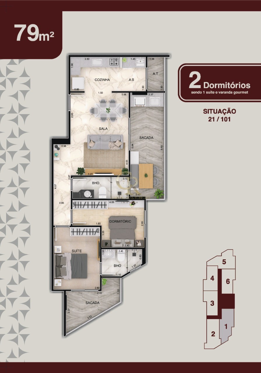 Apartamento, 2 quartos, 79 m² - Foto 20