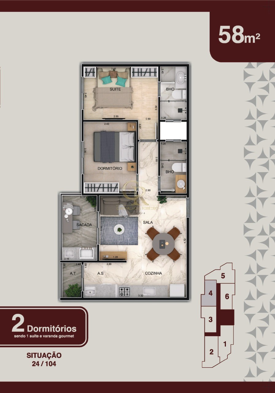 Apartamento, 2 quartos, 79 m² - Foto 23