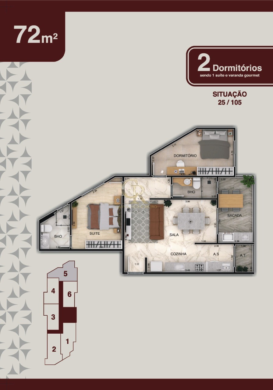 Apartamento, 2 quartos, 77 m² - Foto 24