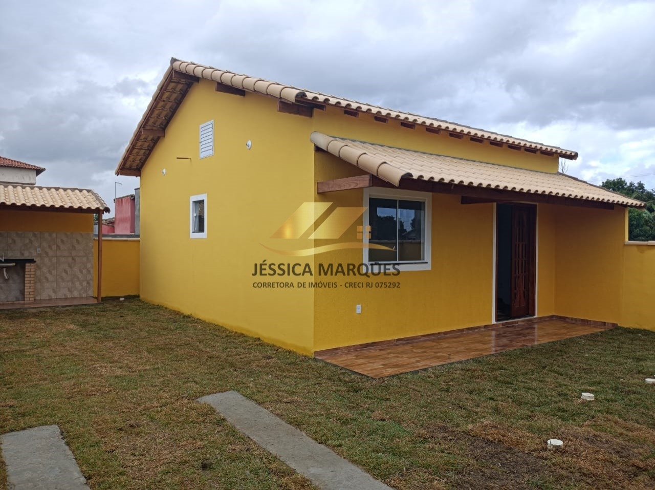 Linda casa de 2 quartos e área gourmet em Unamar, Tamoios - Cabo Frio - RJ