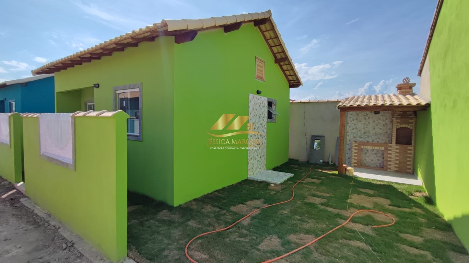 Linda casa de 1 quarto e área gourmet em Unamar - Cabo Frio - RJ