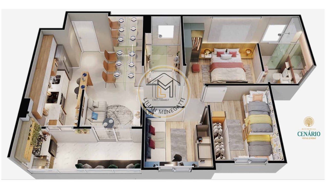 Apartamento, 3 quartos, 60 m² - Foto 26