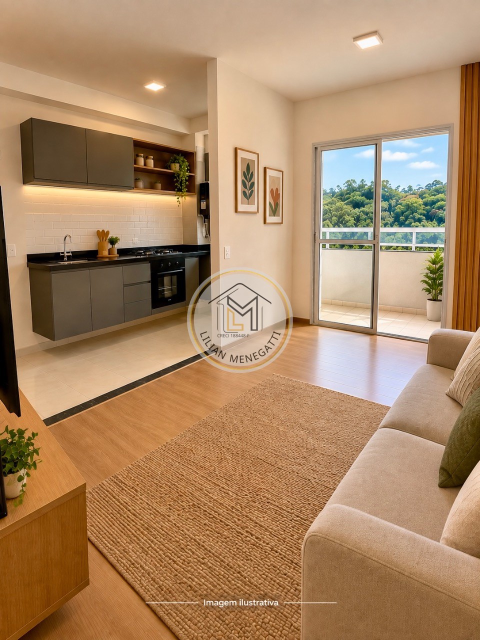 Apartamento, 3 quartos, 60 m² - Foto 1