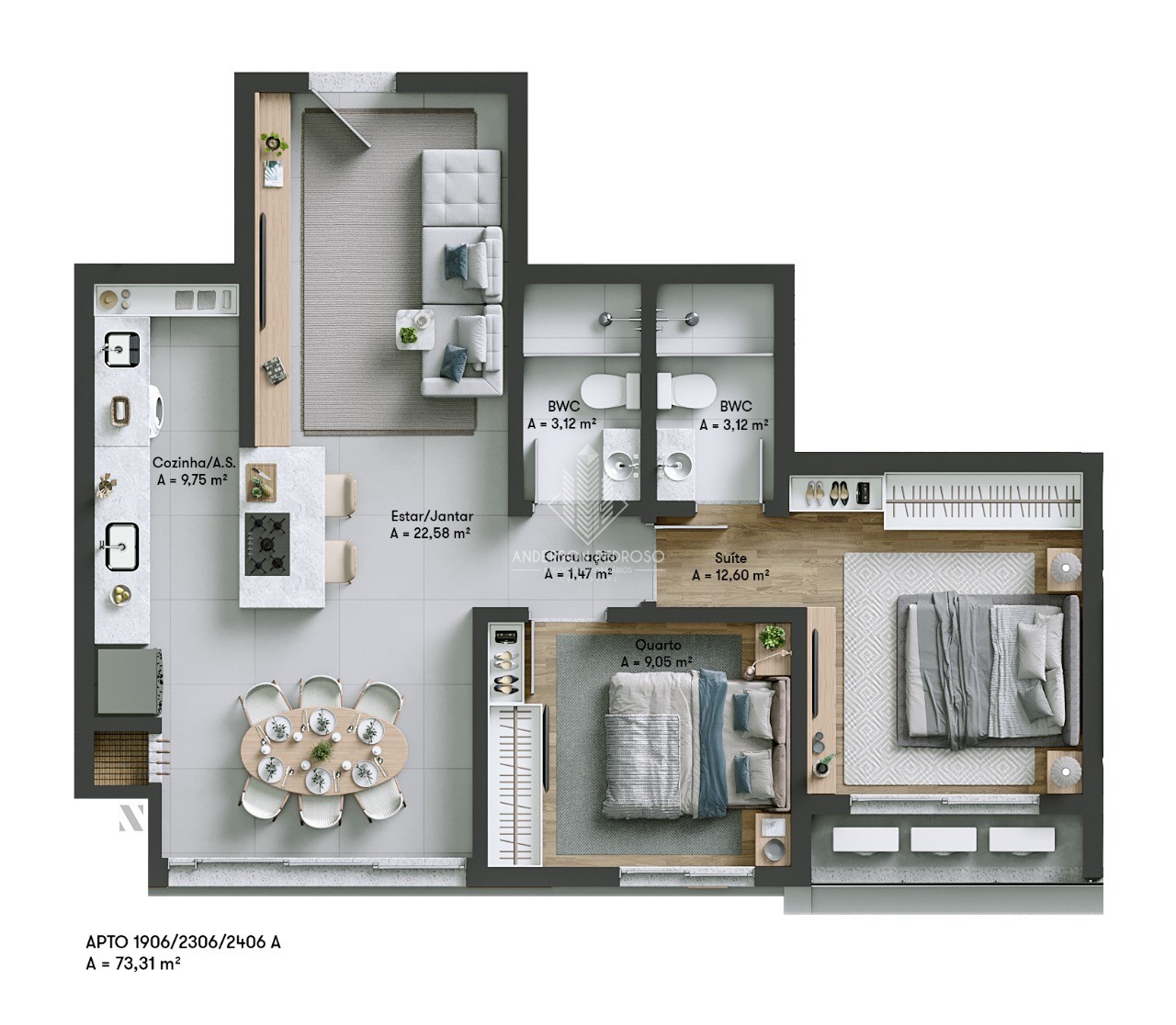 Apartamento, 3 quartos, 110 m² - Foto 34