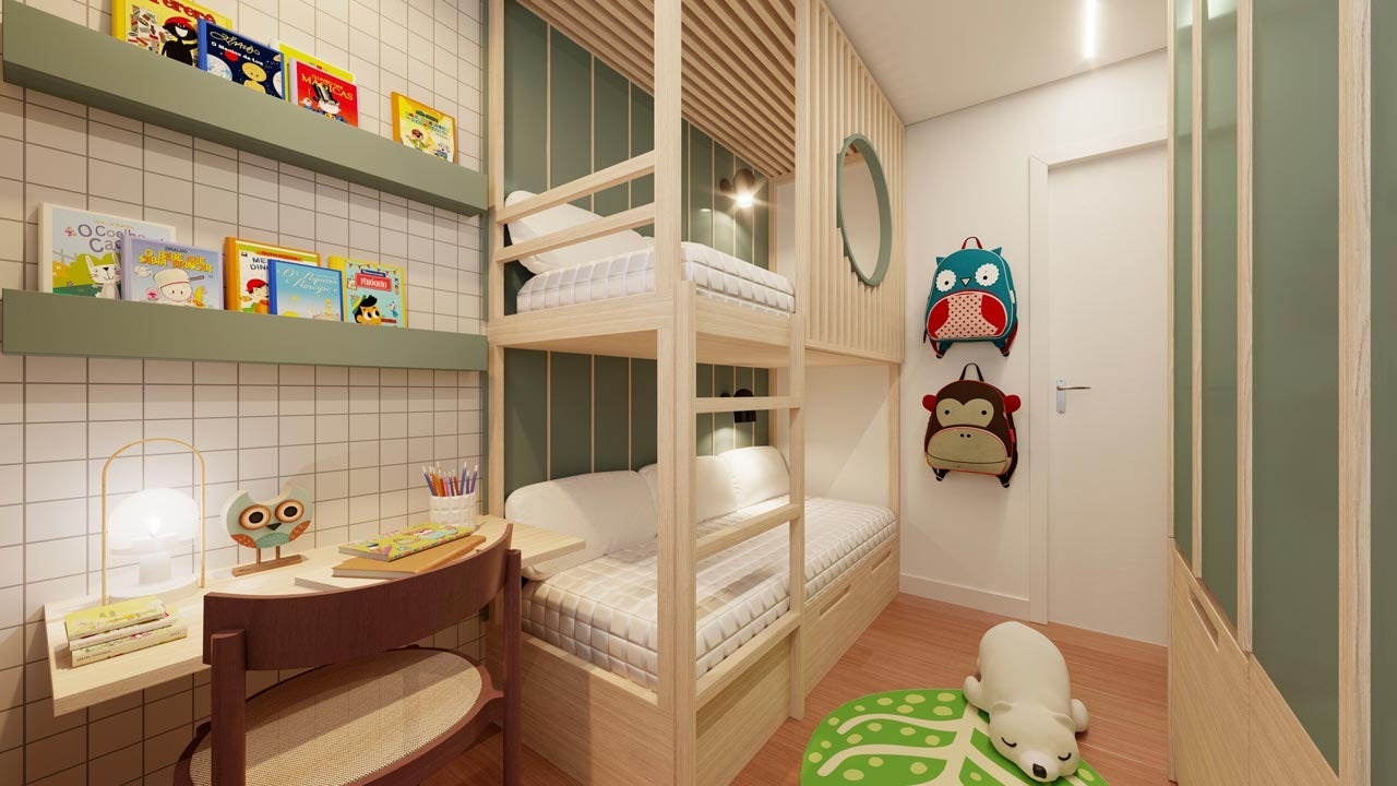 Porto carioca, apartamento com 2 quartos com varanda, suíte 