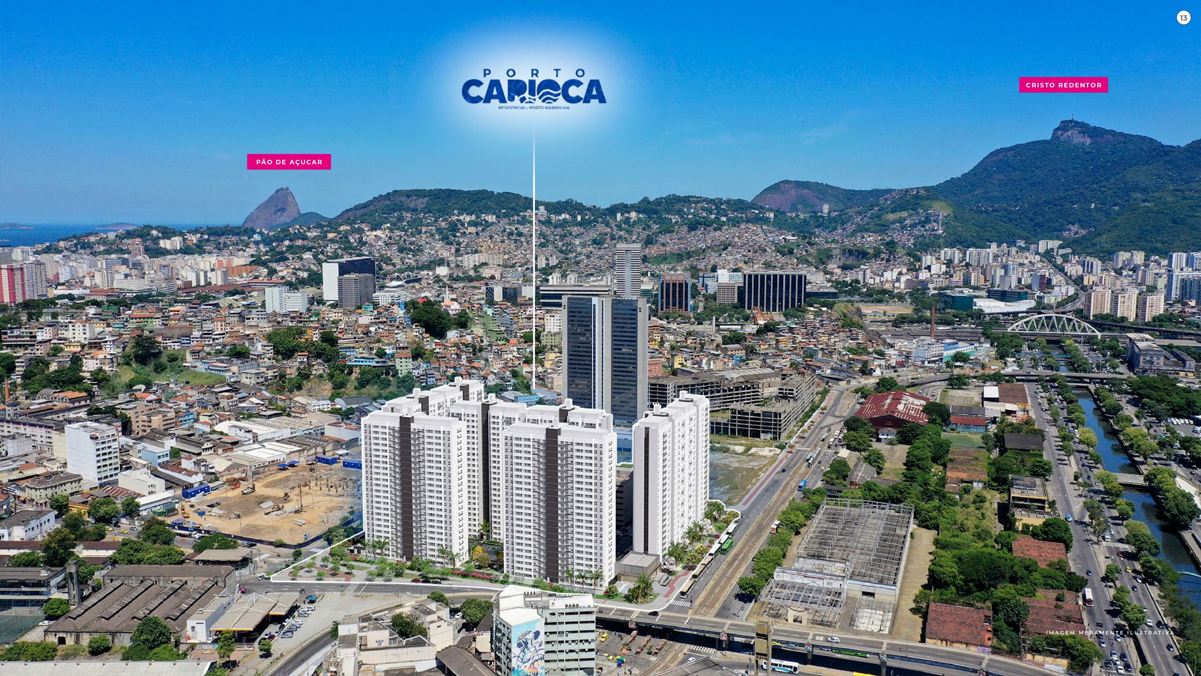 Porto carioca, apartamento com 2 quartos com varanda, suíte 