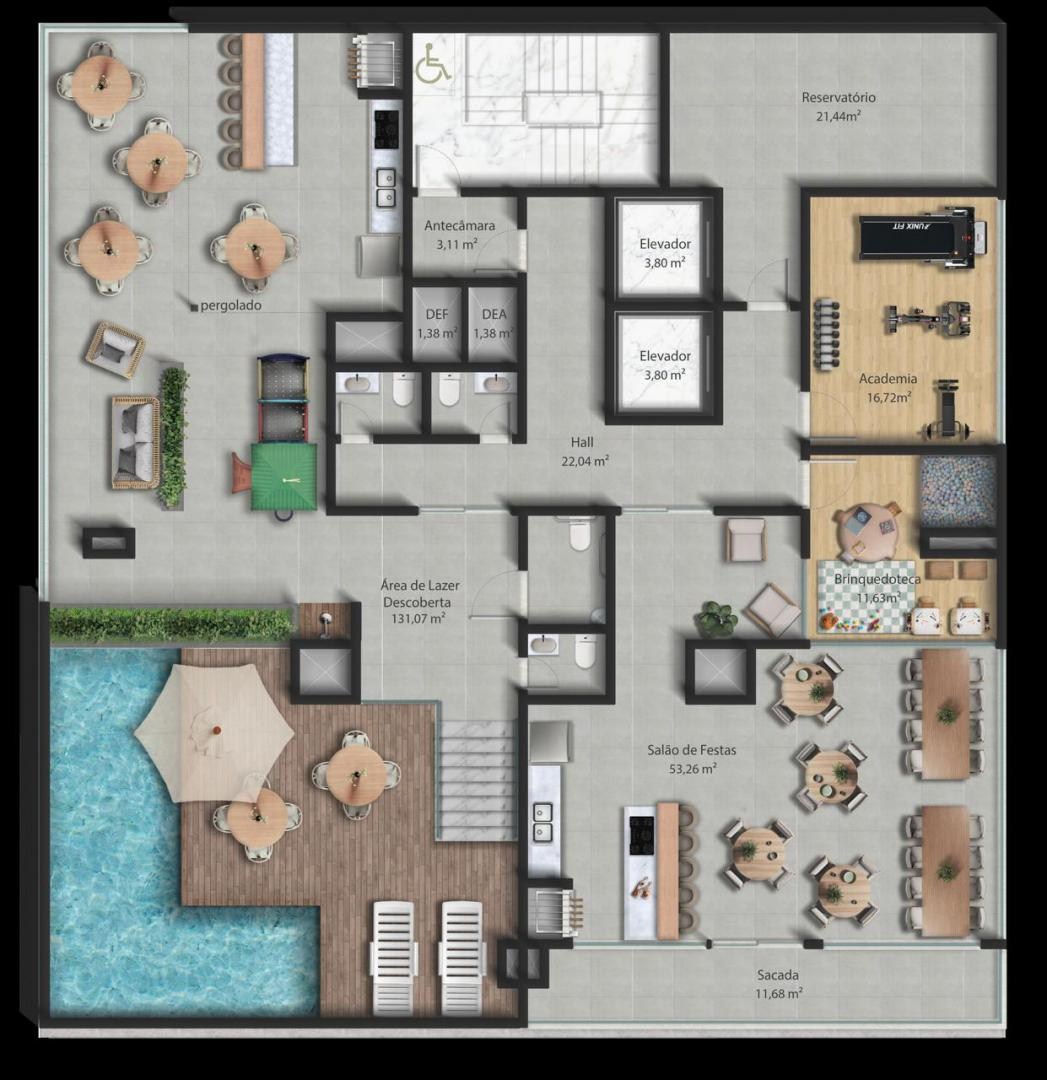 Apartamento, 2 quartos - Foto 3