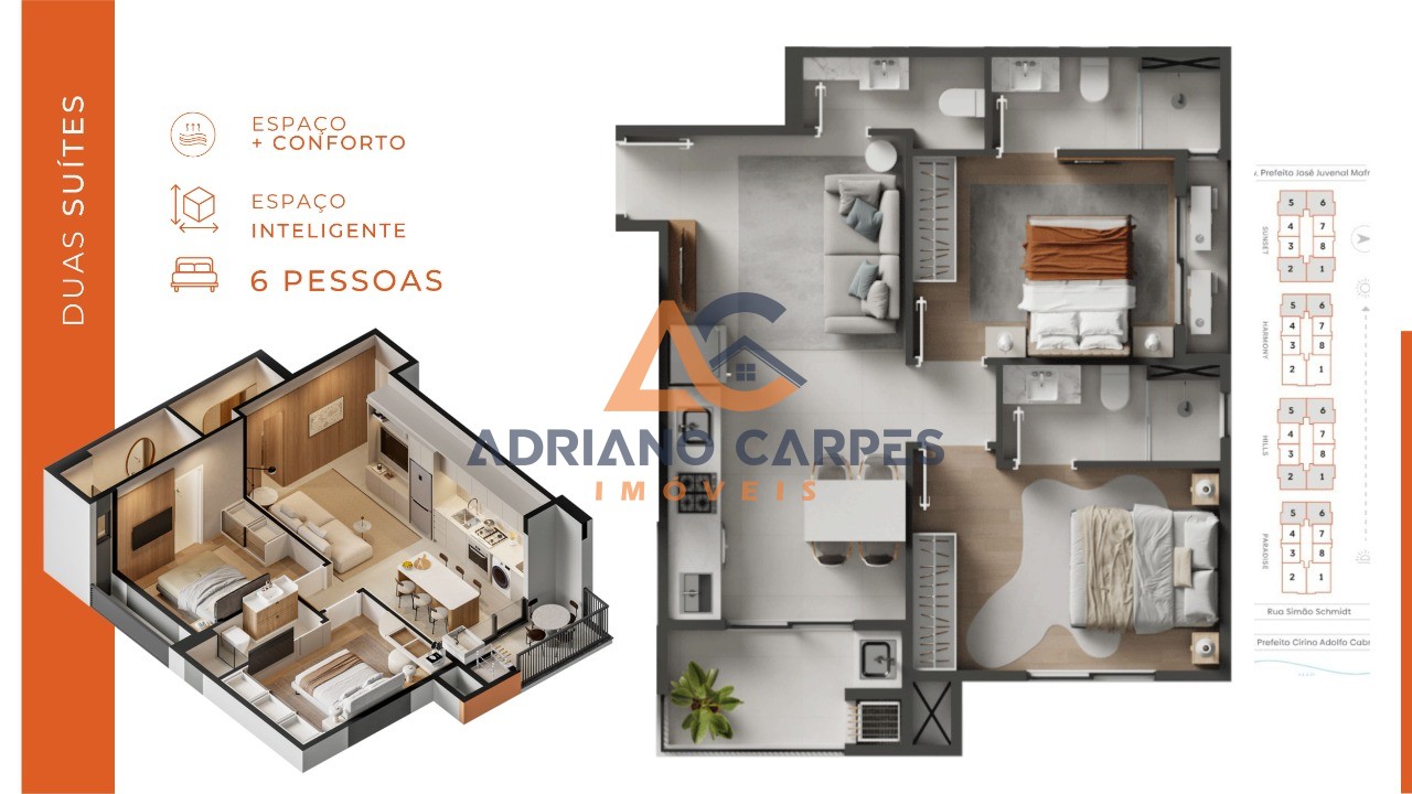 Apartamento, 2 quartos, 64 m² - Foto 7