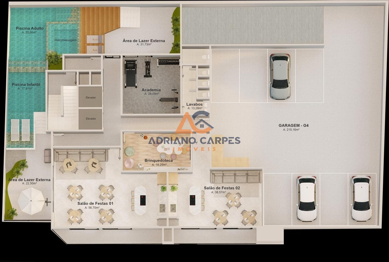 Apartamento, 3 quartos, 107 m² - Foto 4